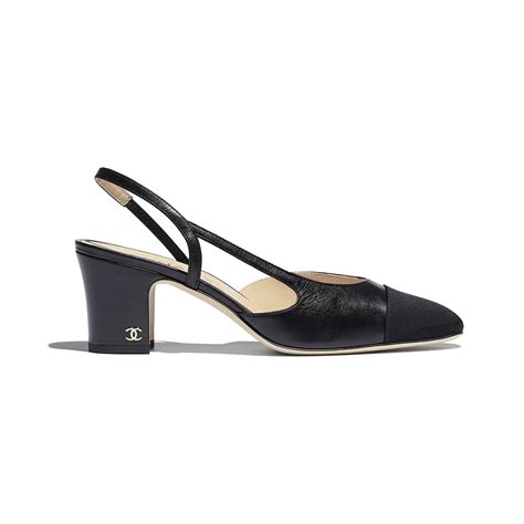 chanel slingback goatskin